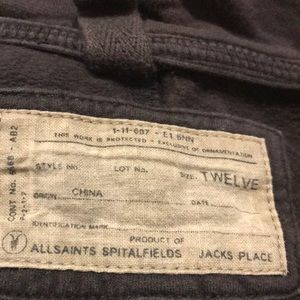 Crop top sweatshirt or vest